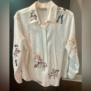 Cowboy Shirt for Women cotton/linen NBW